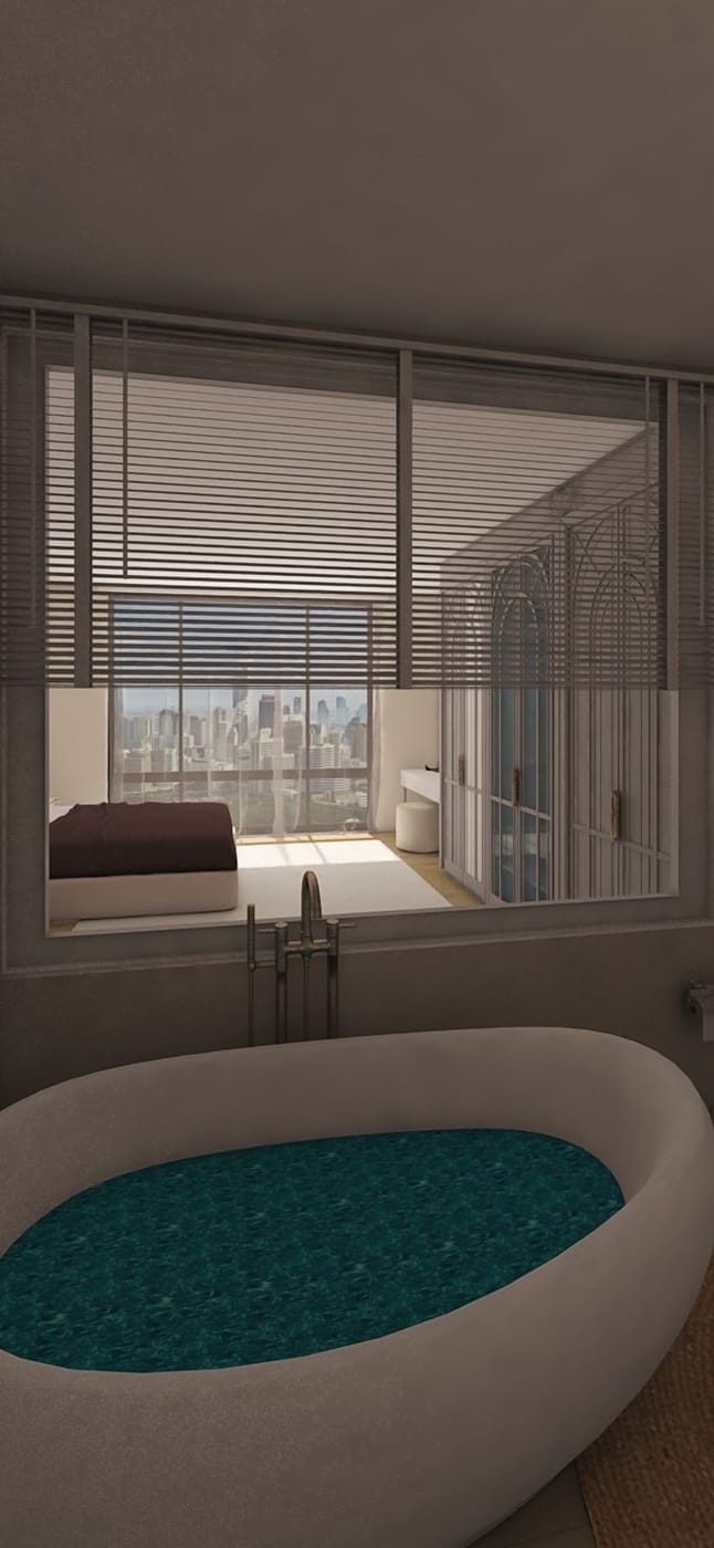 Contemporary bedroom