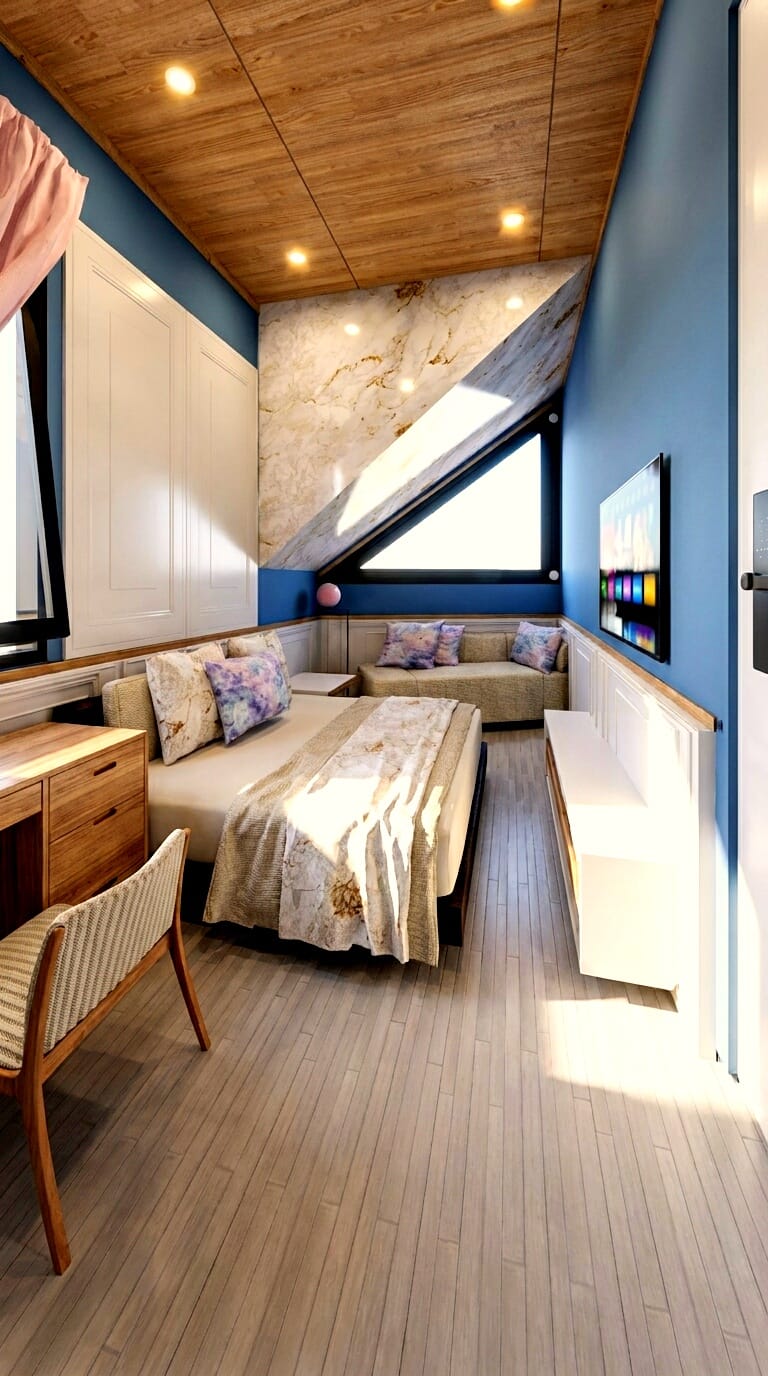 Scandinavian bedroom