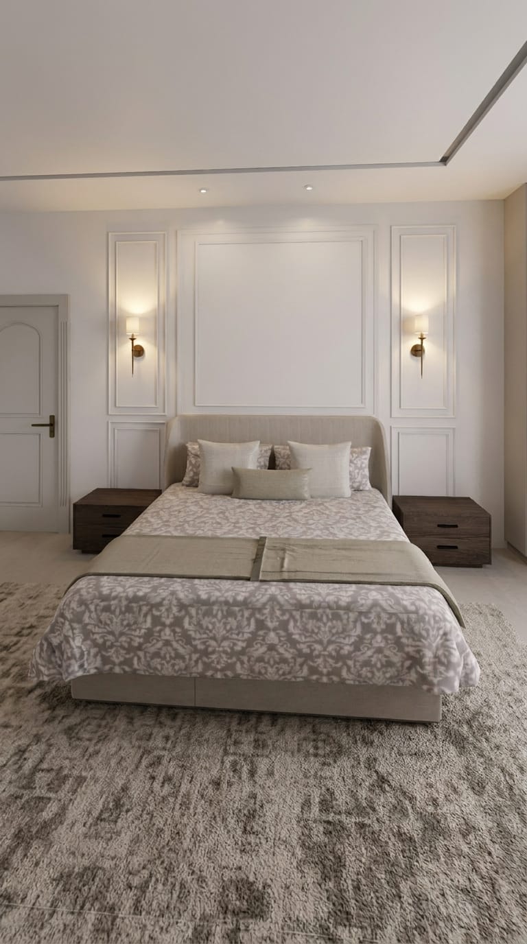 Traditional bedroom