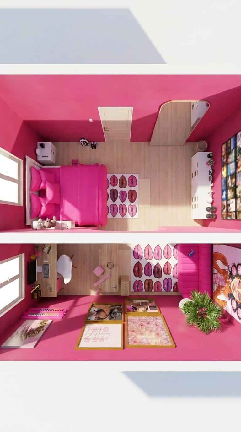 Traditional bedroom