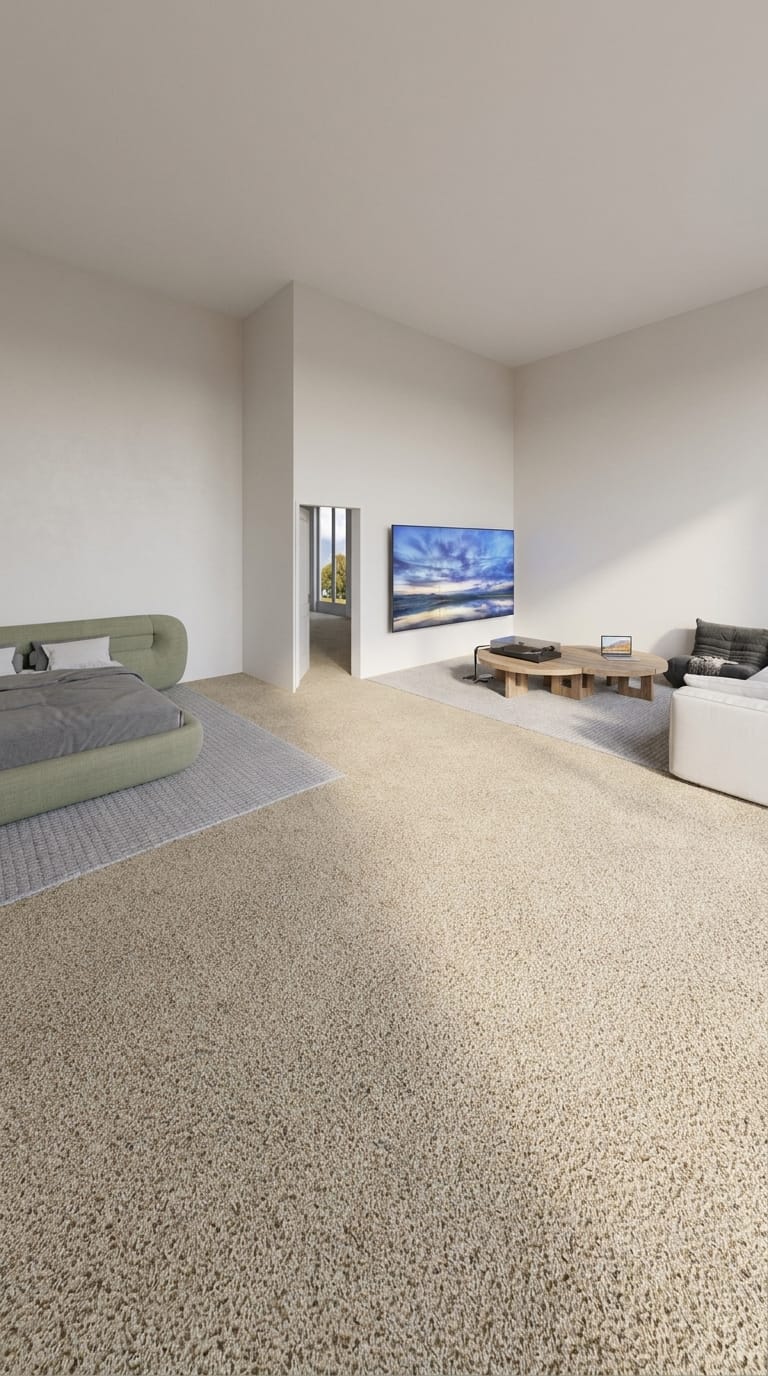 Mid-century living room