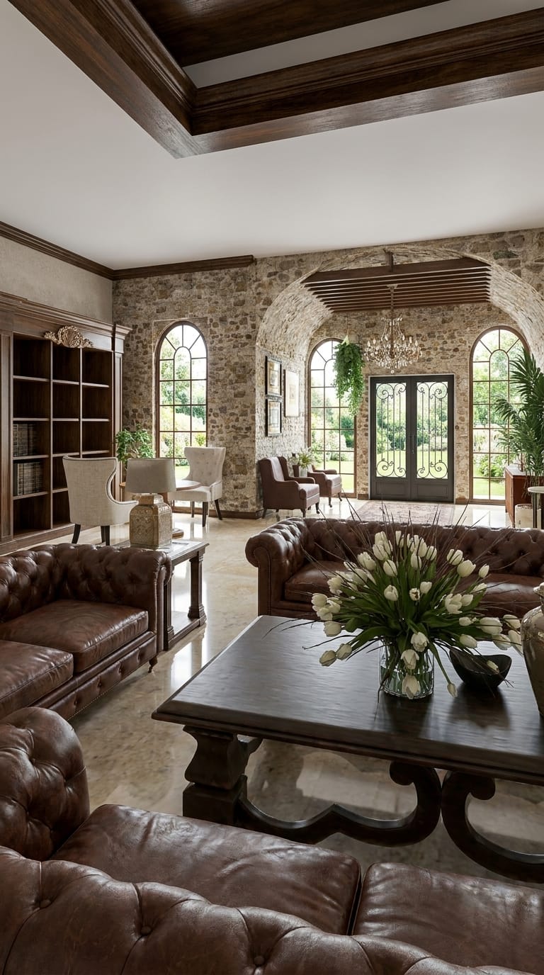 Traditional living room