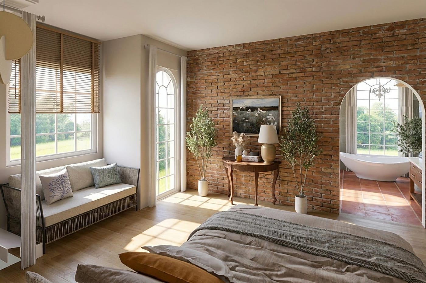 Farmhouse bedroom