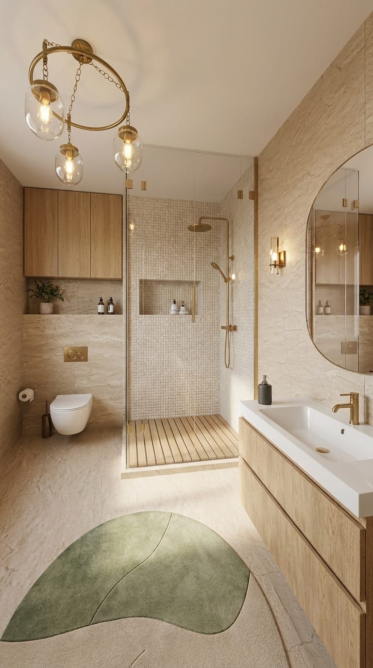 Mid-century bathroom
