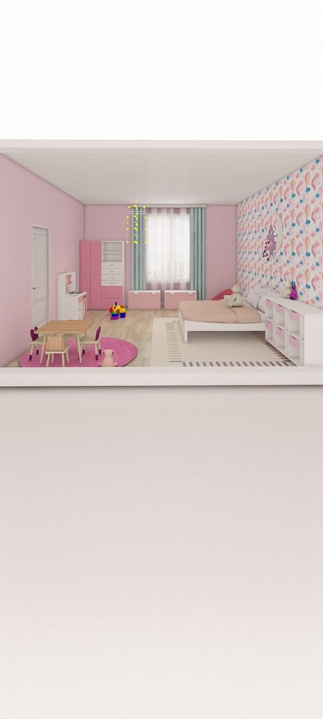 Traditional kids room