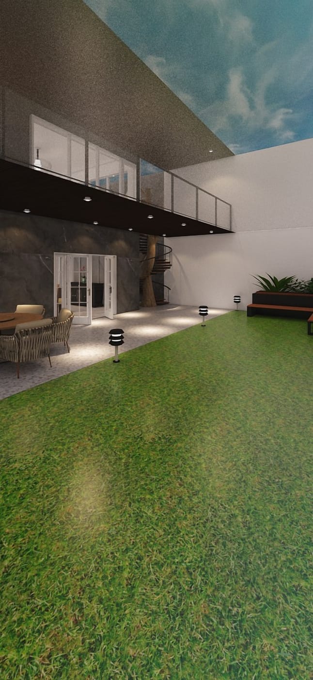 Traditional outdoor space