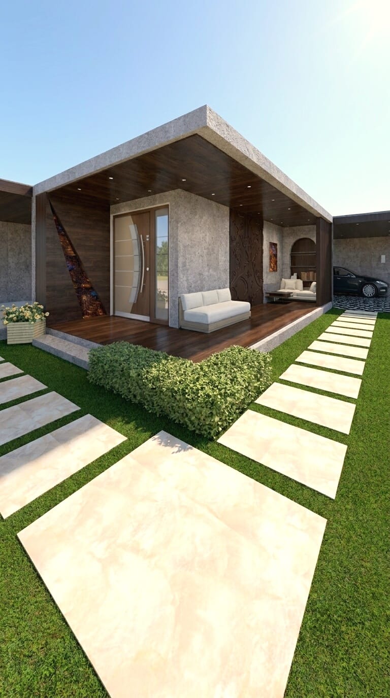 Traditional outdoor space