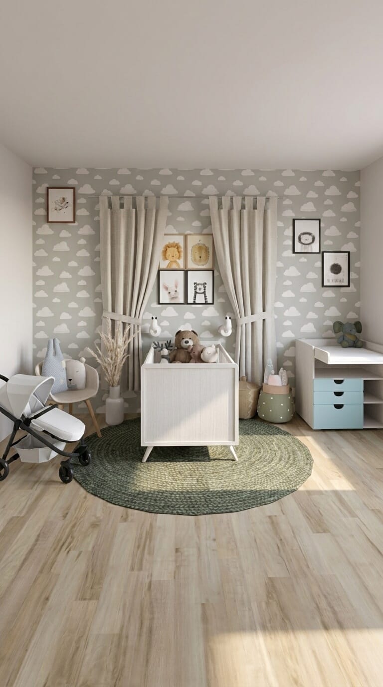 Scandinavian kids room