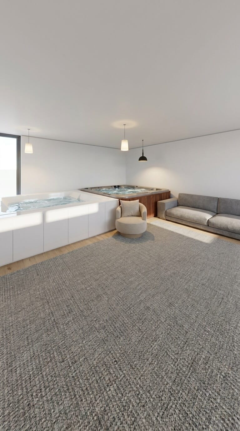 Mid-century living room