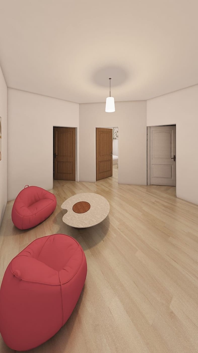 Contemporary living room