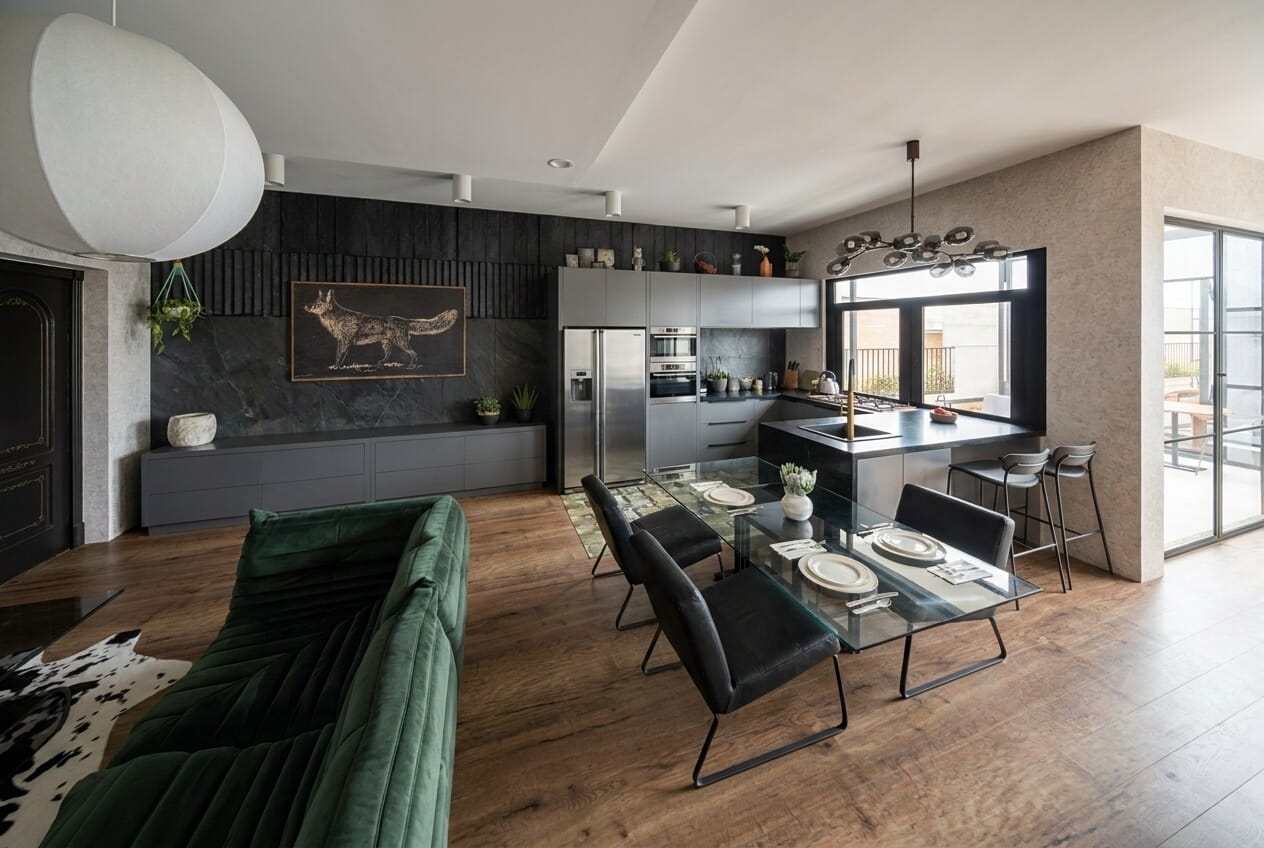Traditional floor plan