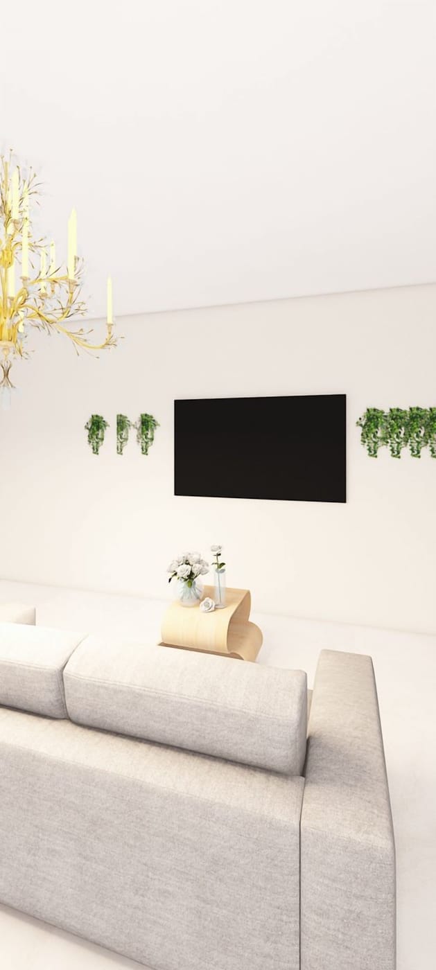 Mid-century living room