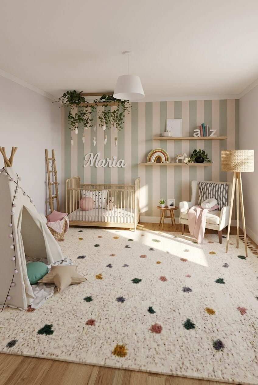 Scandinavian kids room