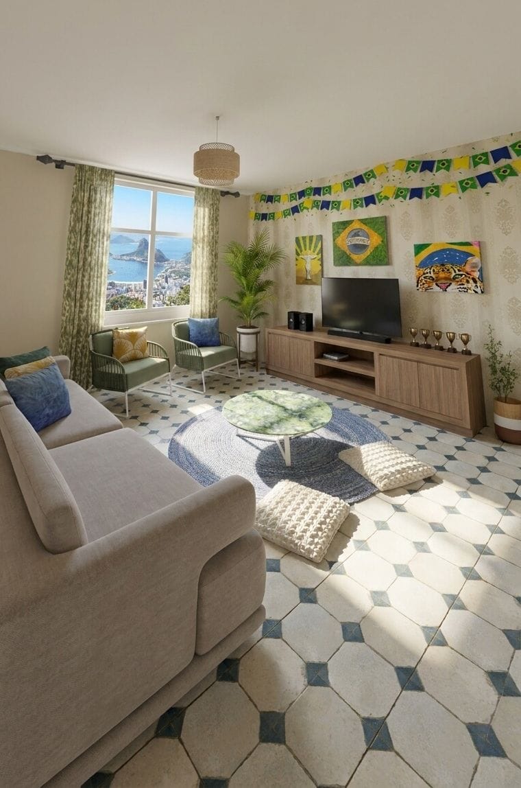 Boho living room