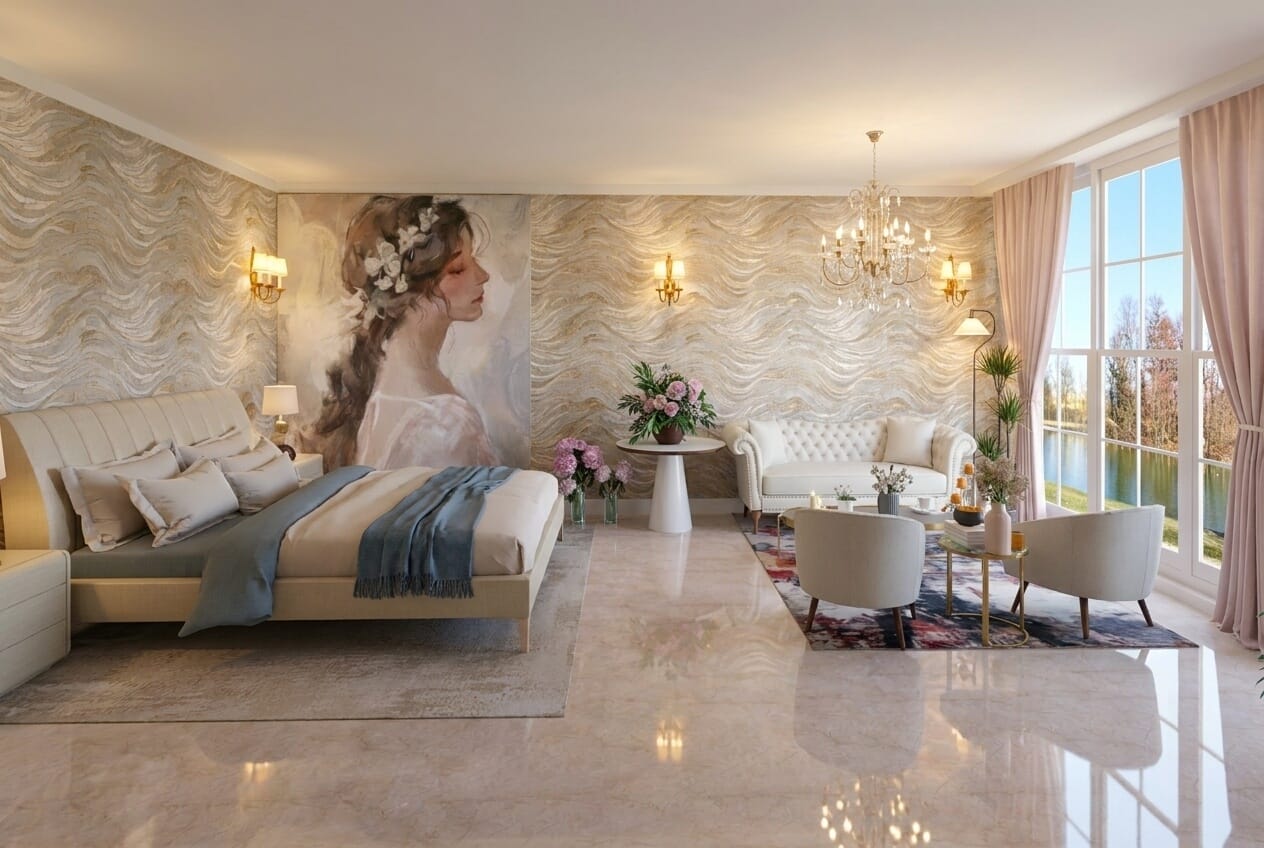 Traditional bedroom