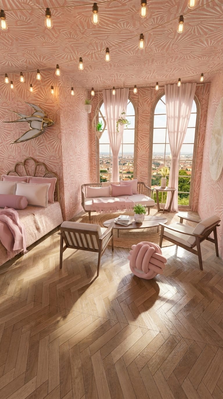 Boho living room