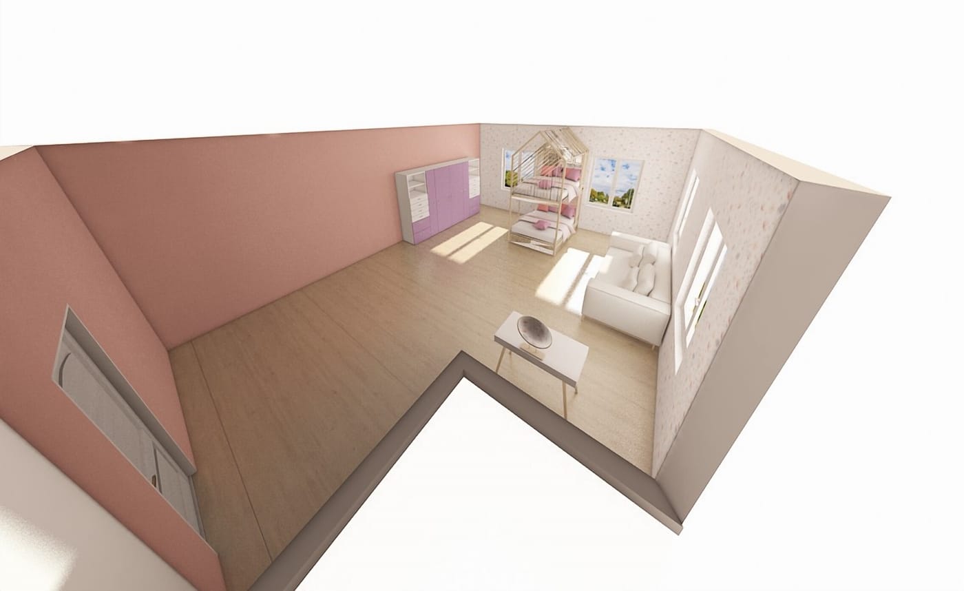 Traditional kids room