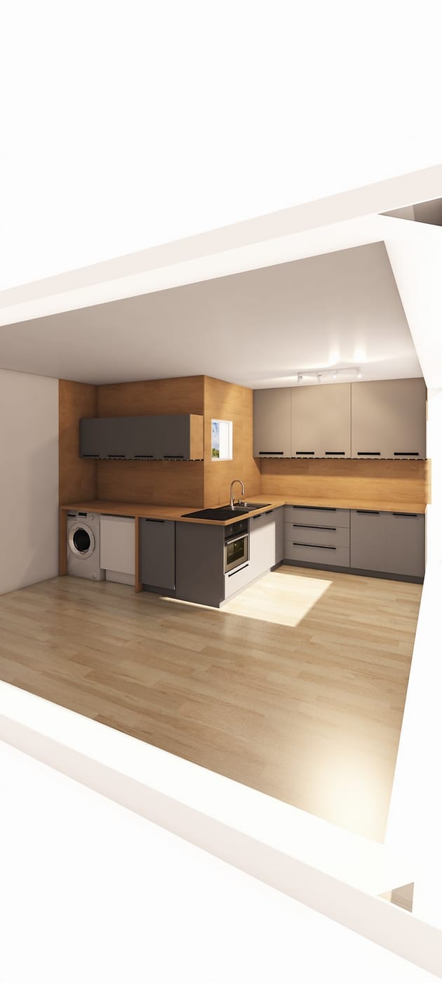 Mid-century kitchen