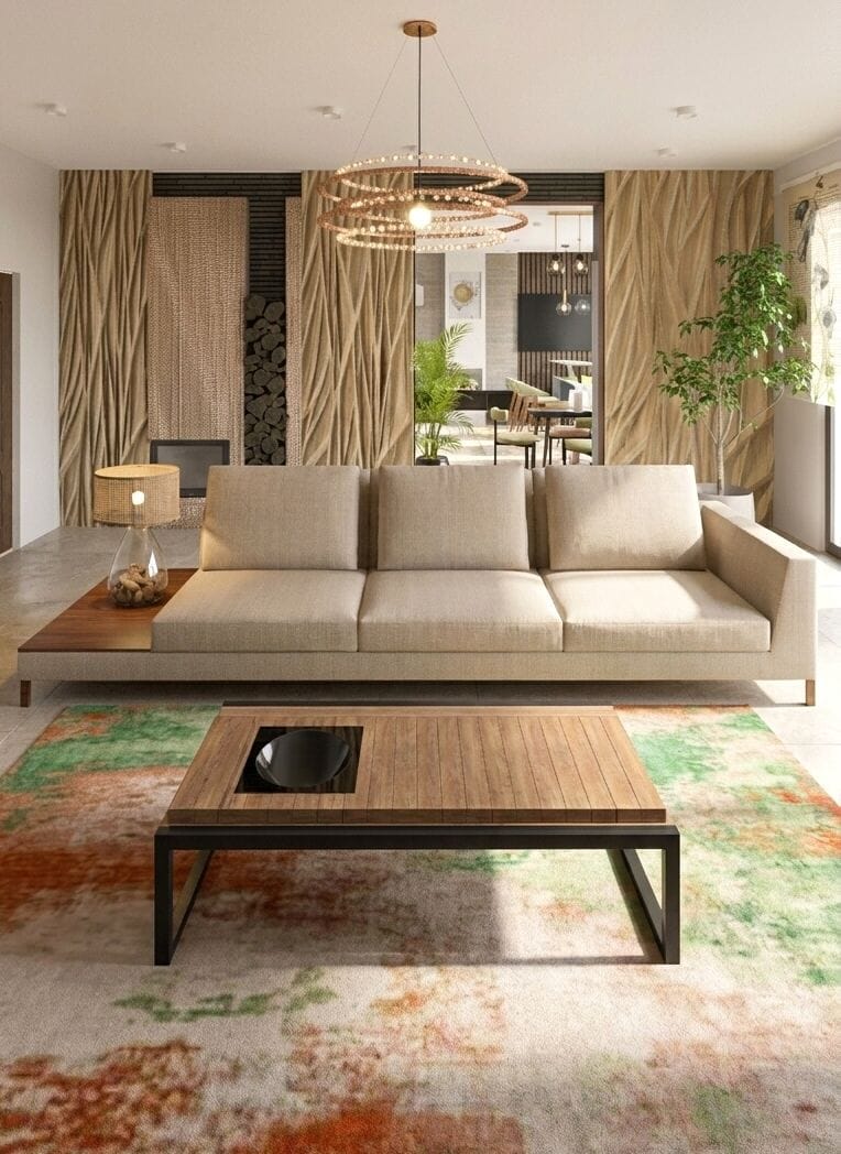 Contemporary living room