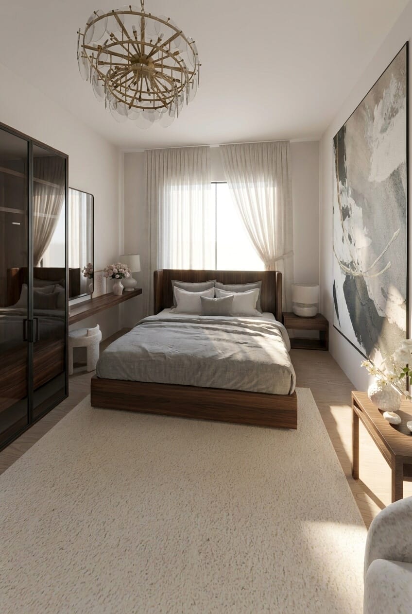Mid-century bedroom
