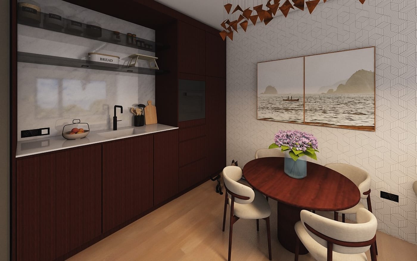 Mid-century kitchen
