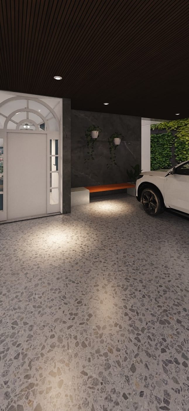 Mid-century garage