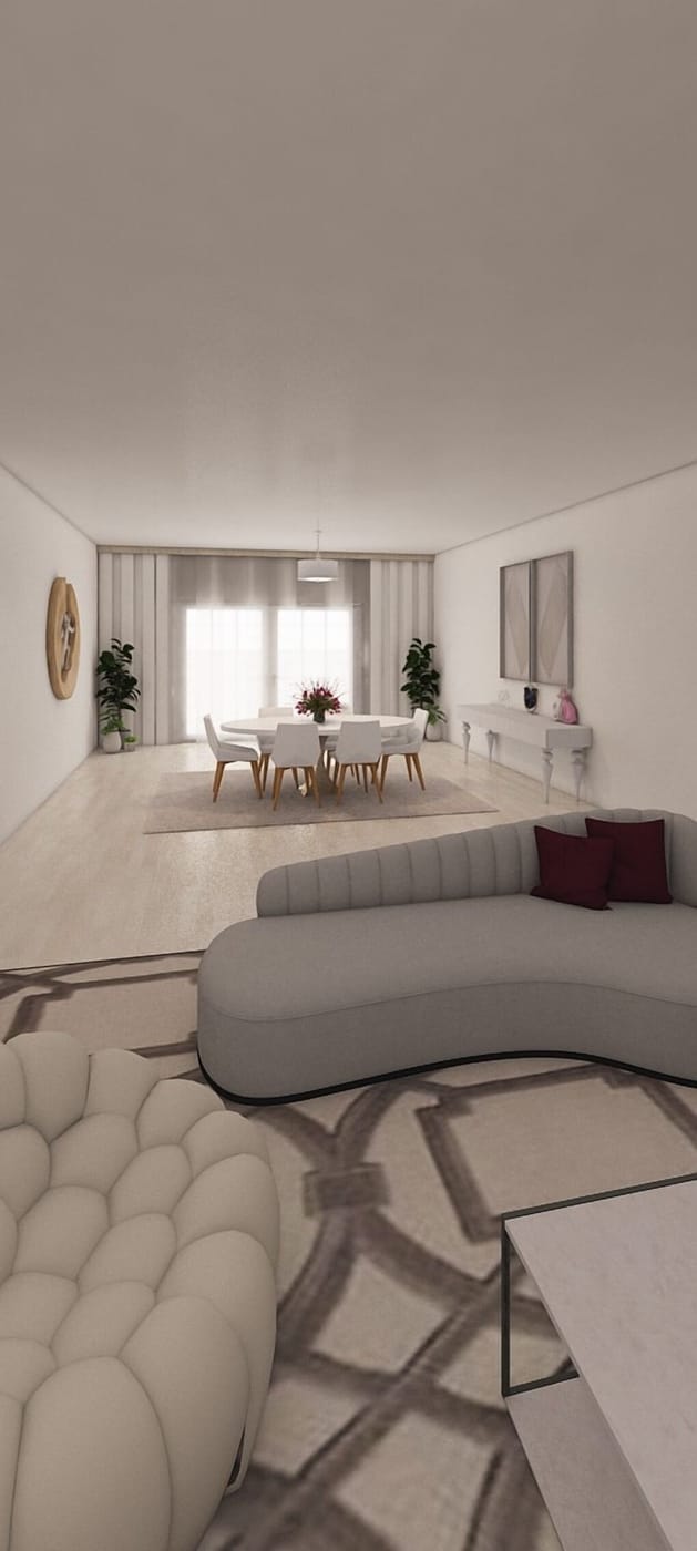 Contemporary living room