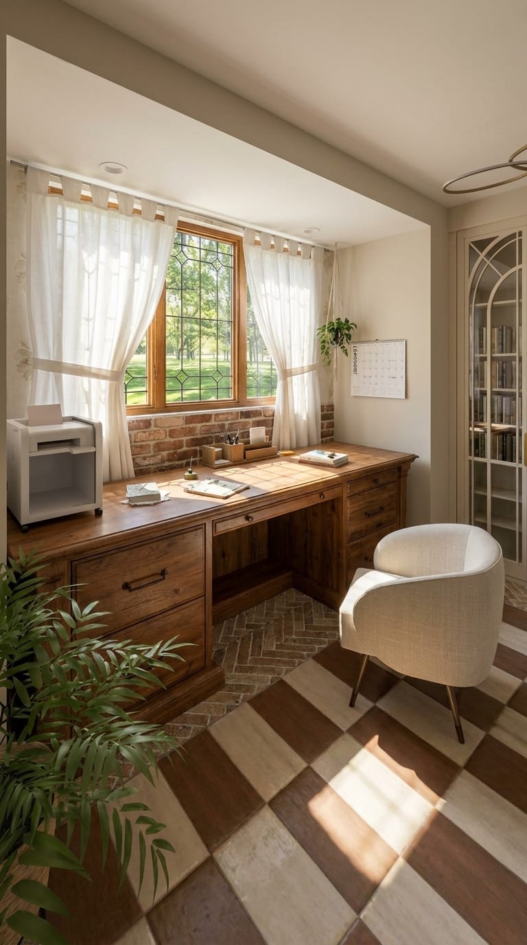Craftsman home office