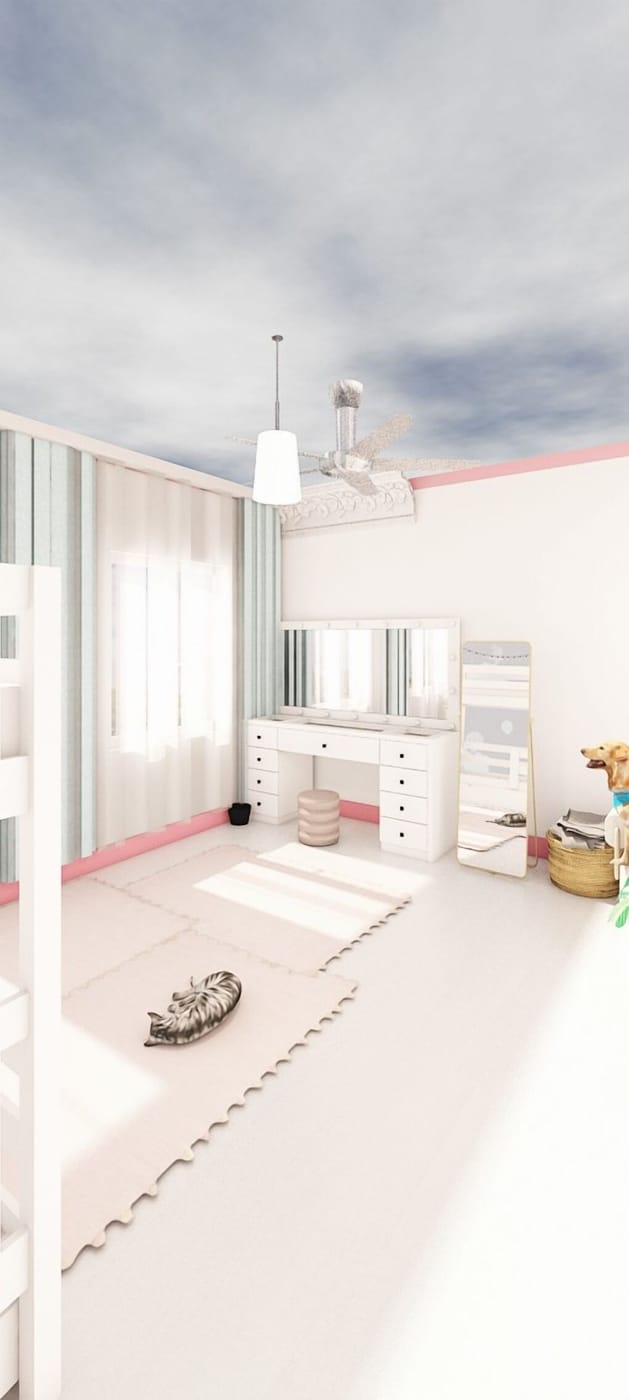Traditional kids room