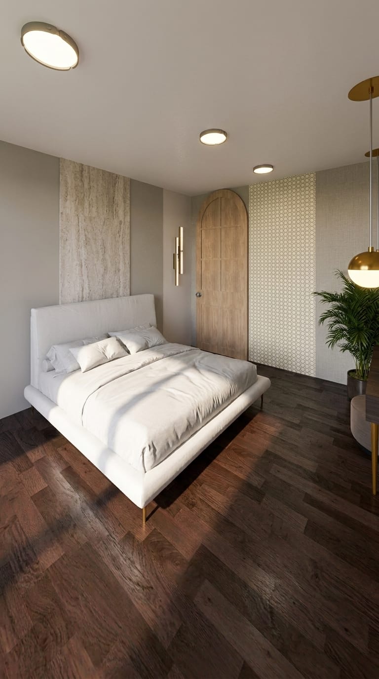 Contemporary bedroom