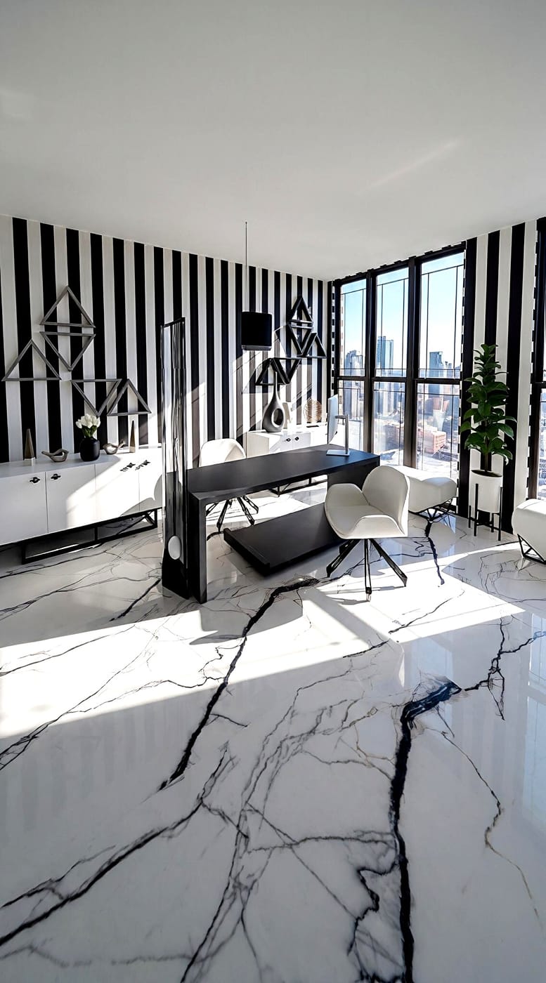 Mid-century home office