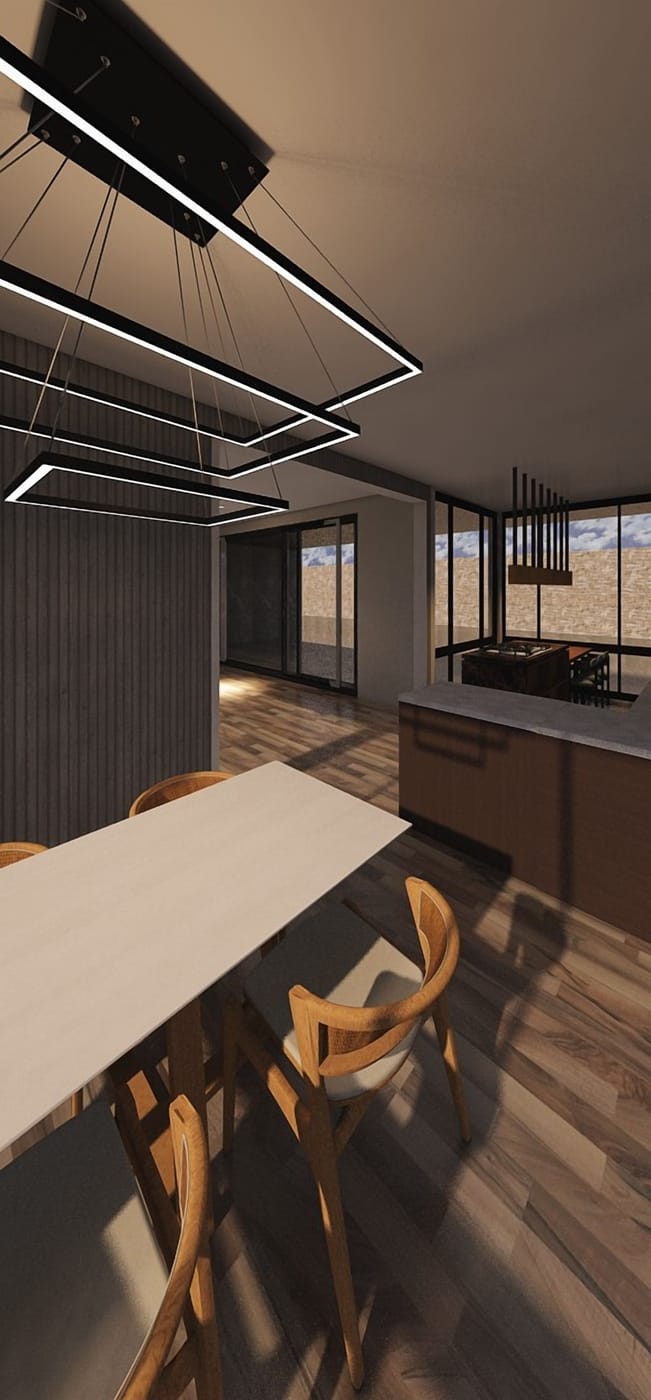 Traditional dining room