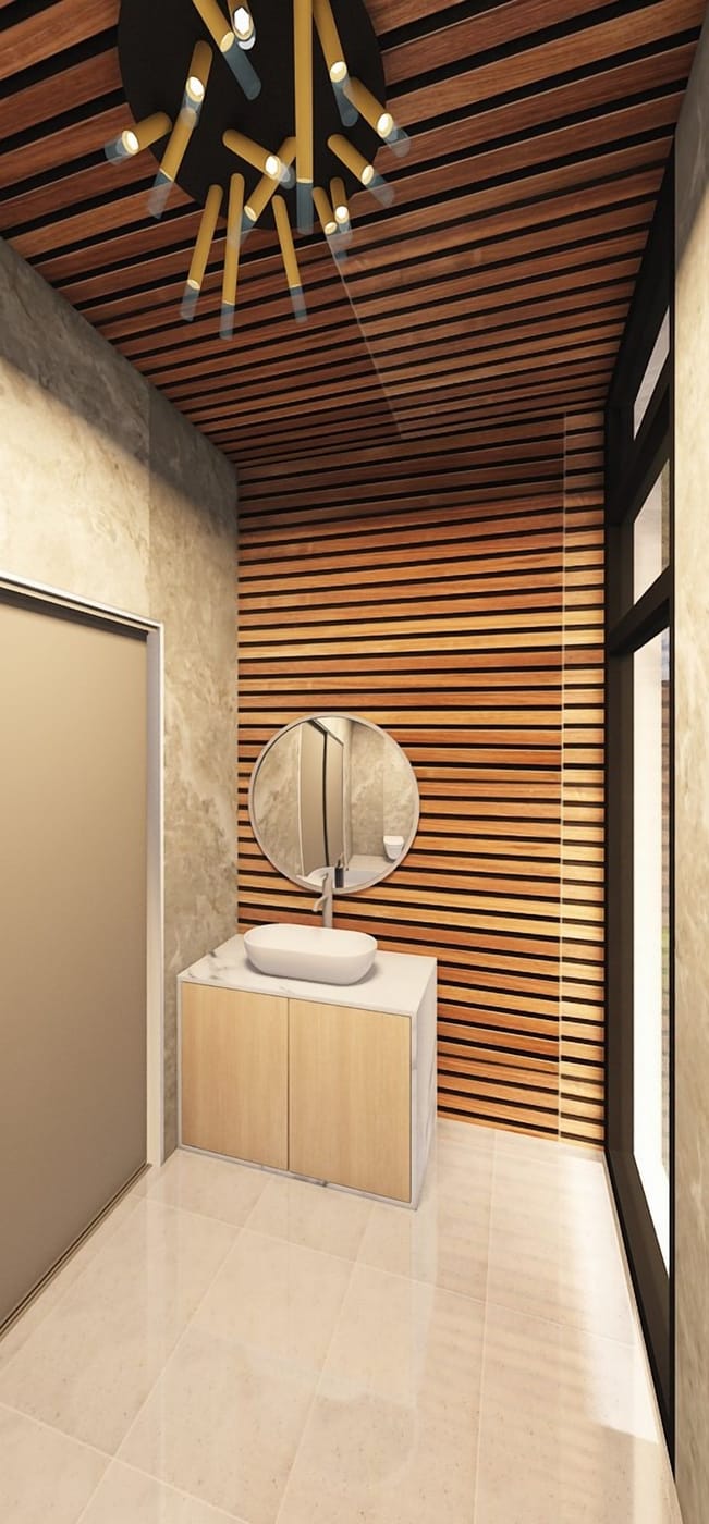 Traditional bathroom