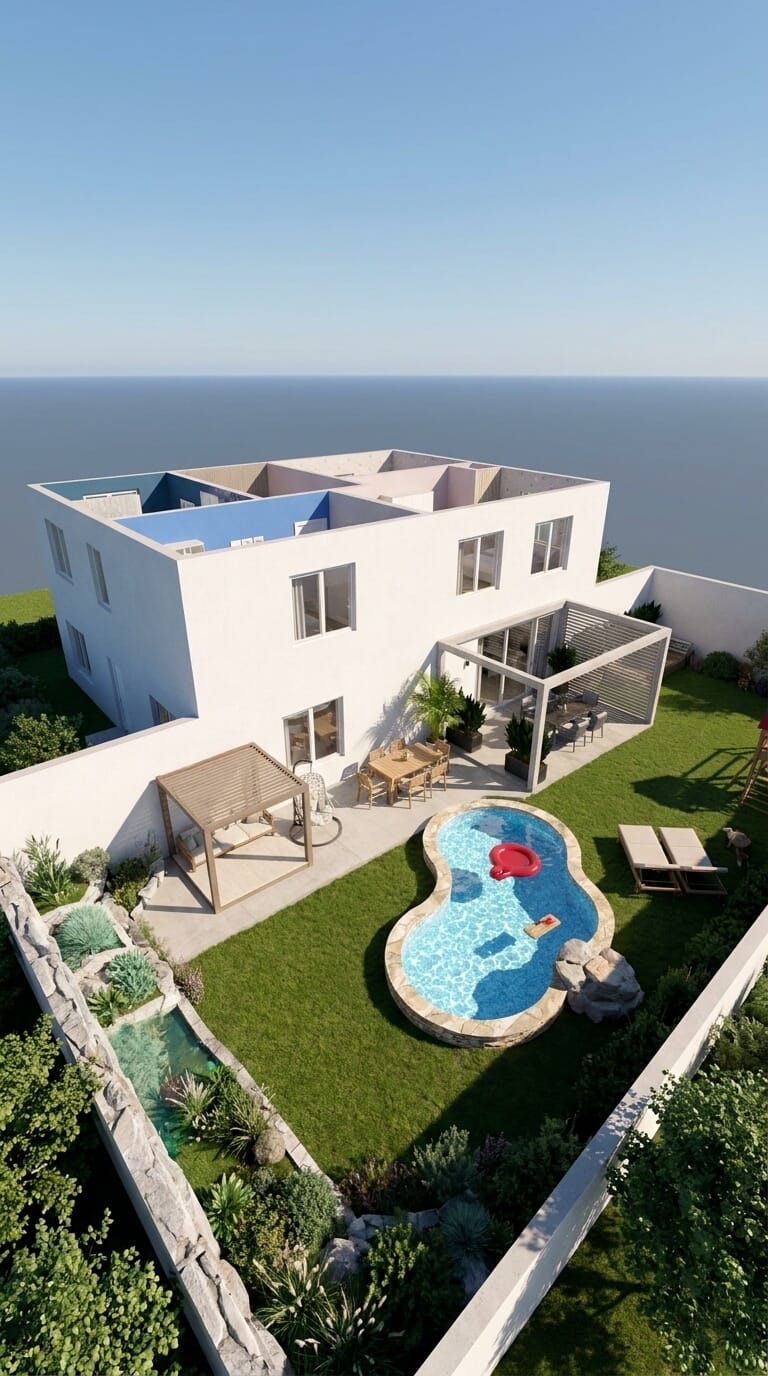 Traditional outdoor space
