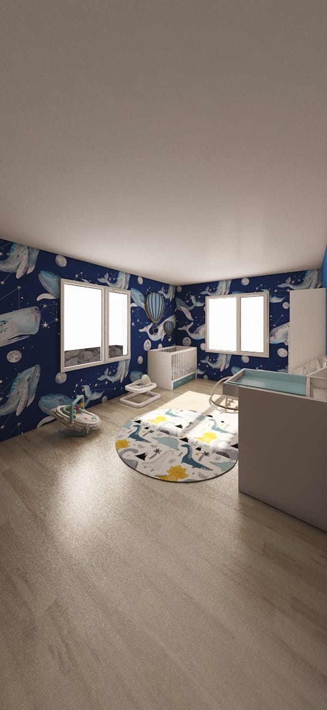 Traditional kids room