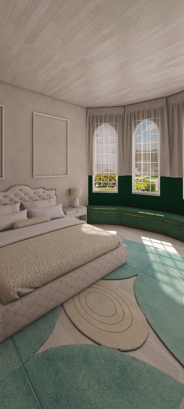 Contemporary bedroom