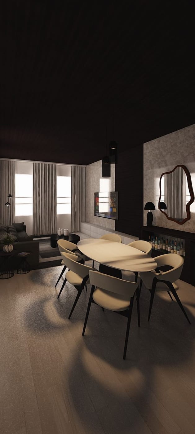 Traditional dining room