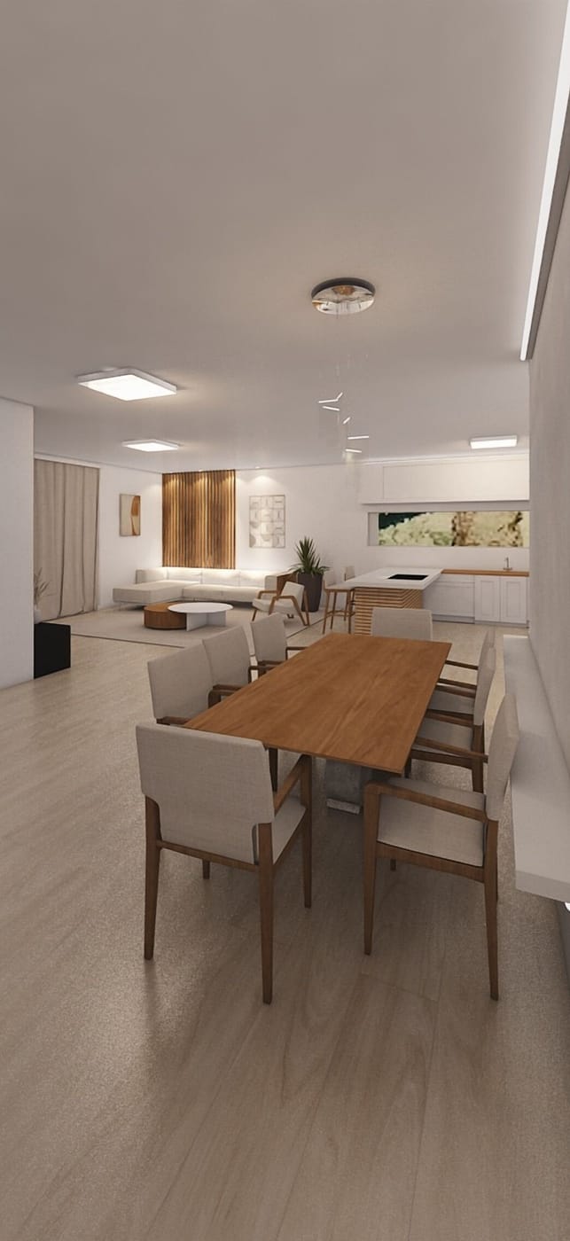 Mid-century living room
