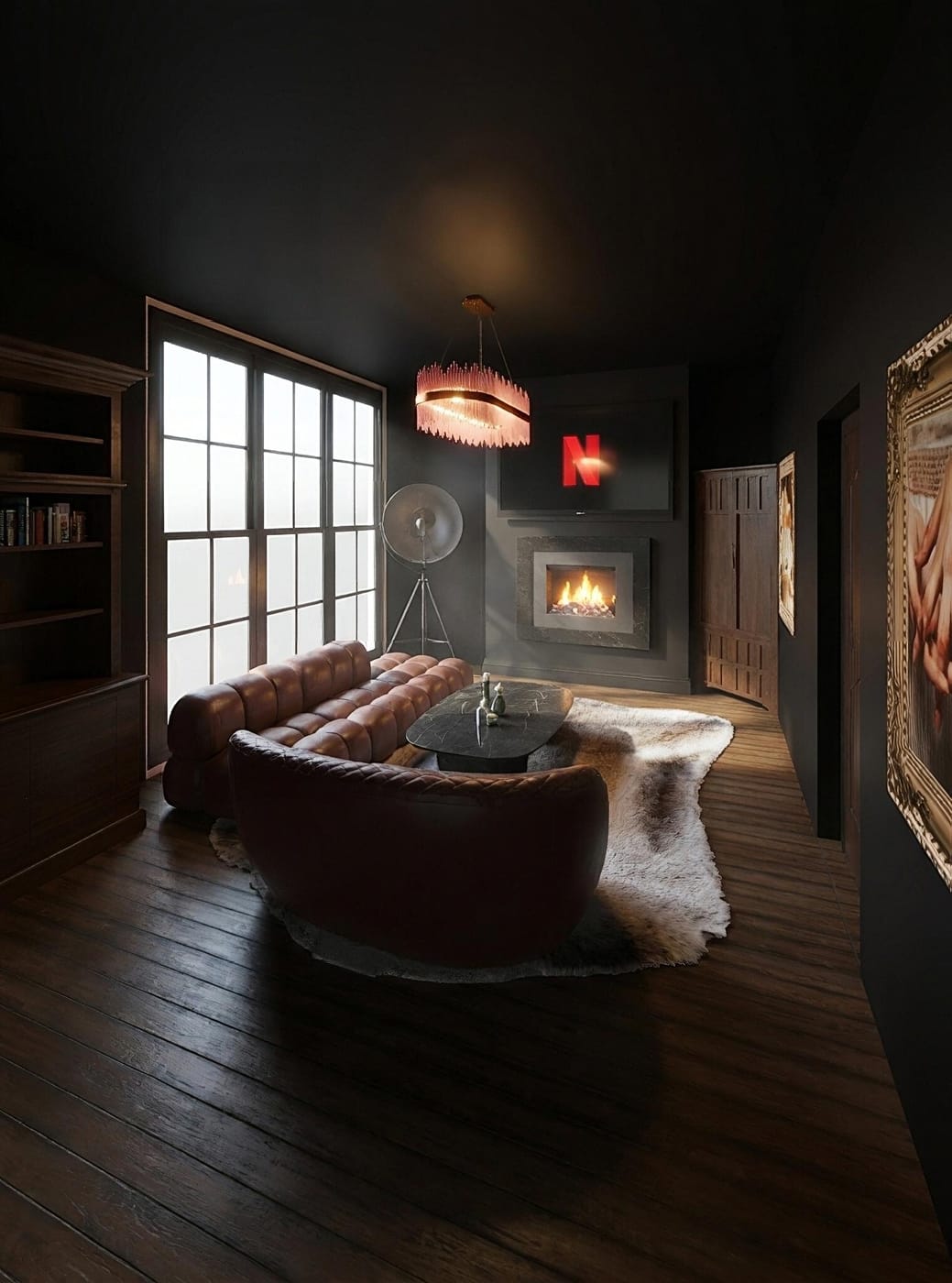 Contemporary living room