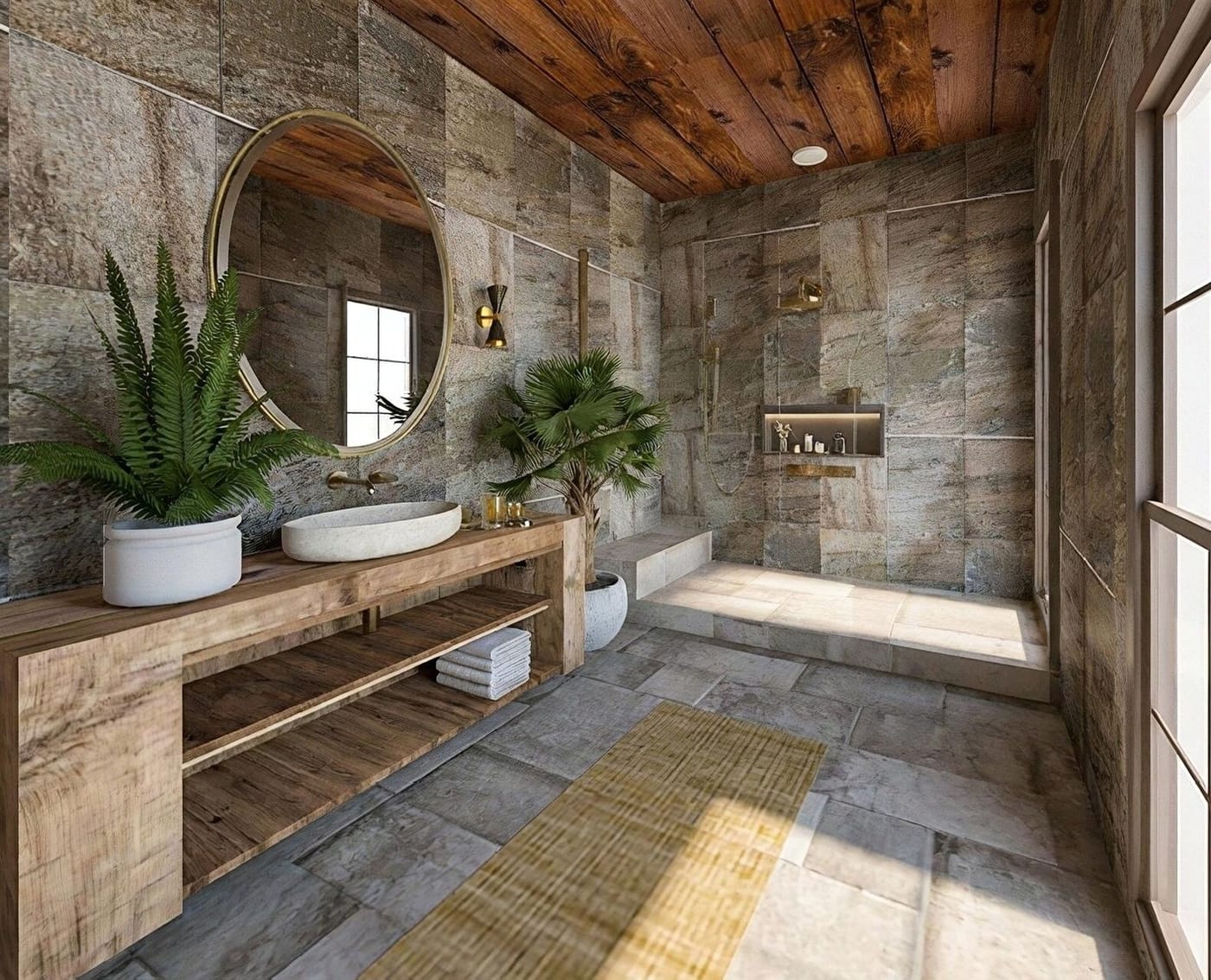 Farmhouse bathroom