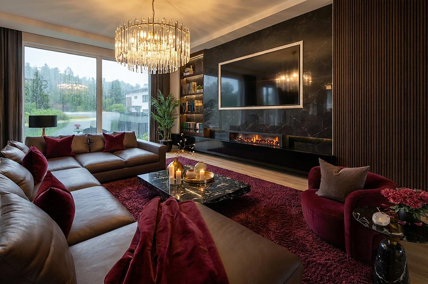 Contemporary living room