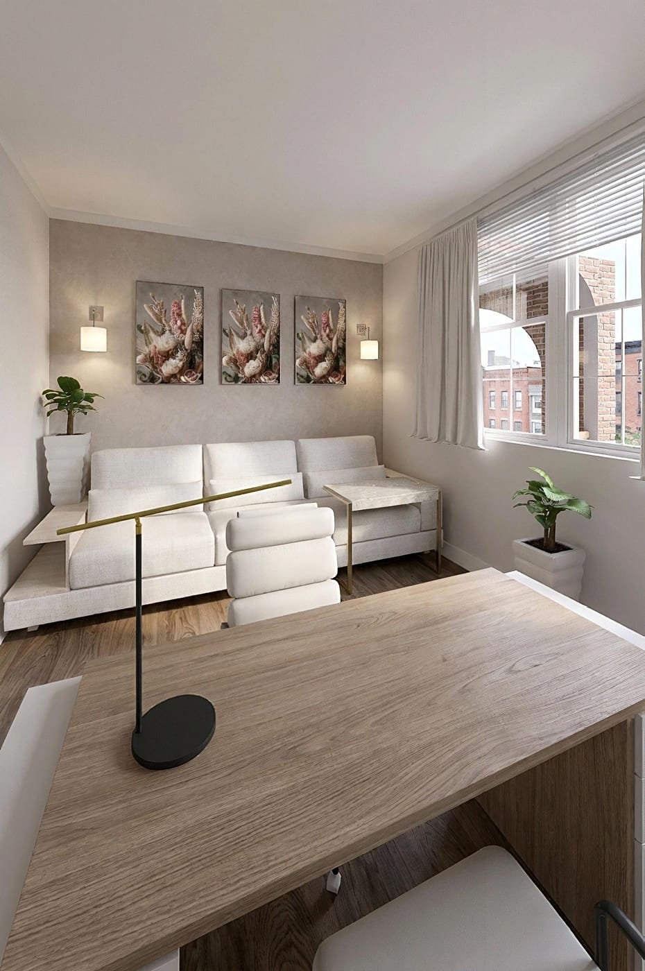 Scandinavian home office