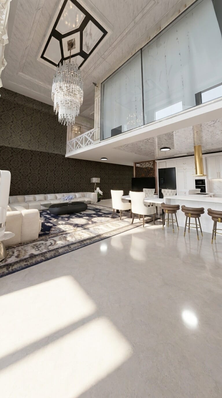 Contemporary living room