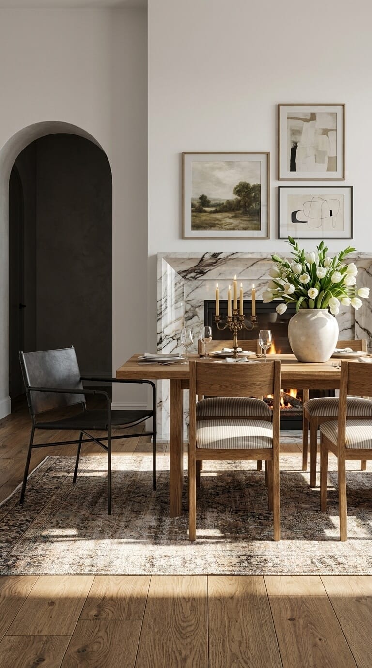 Traditional dining room
