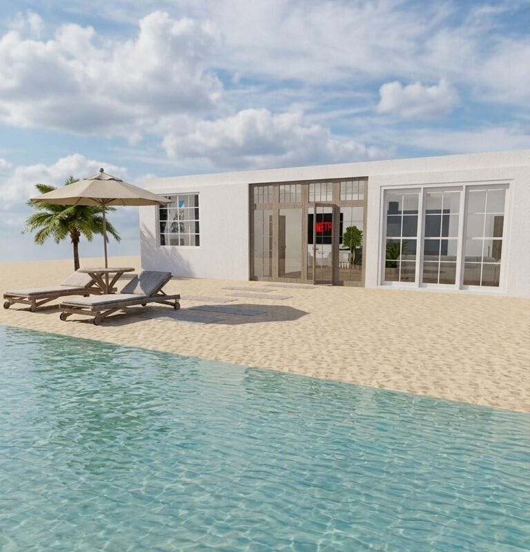 Coastal outdoor space