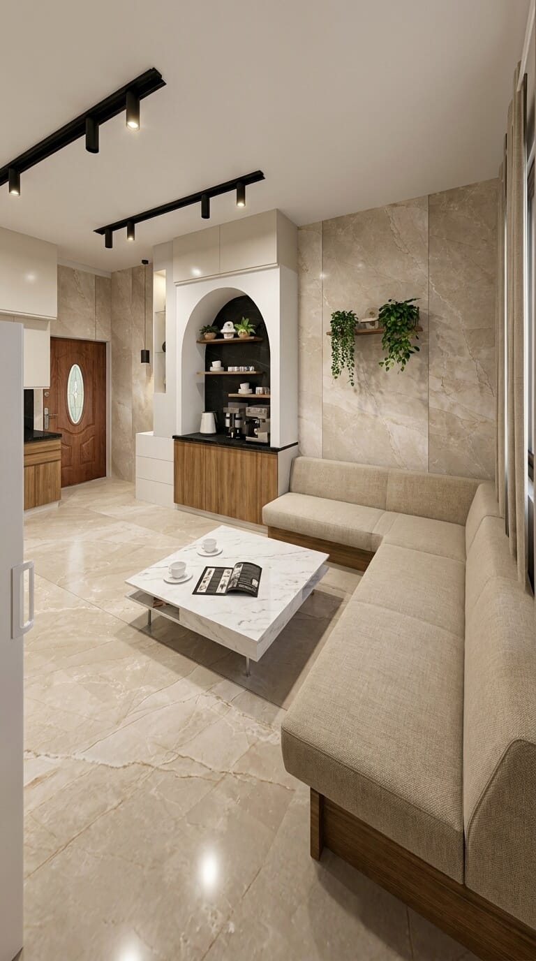 Contemporary living room