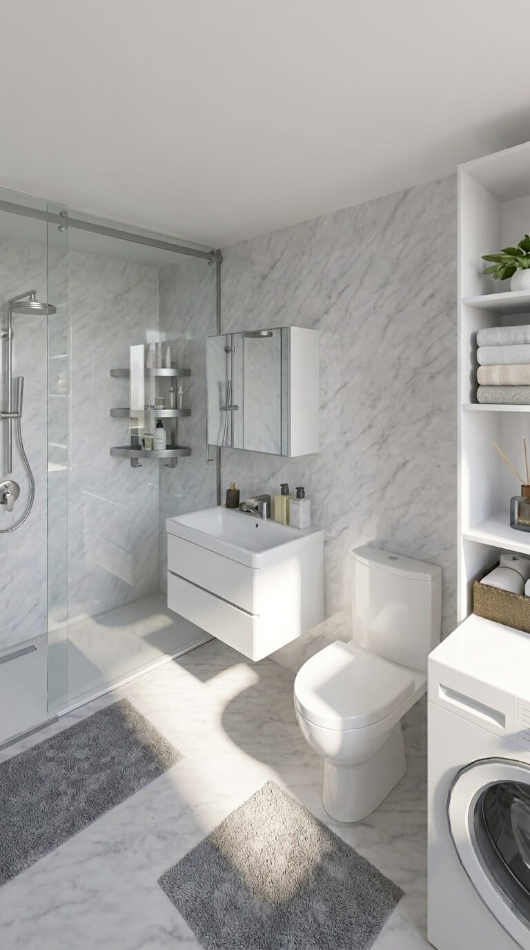 Contemporary bathroom