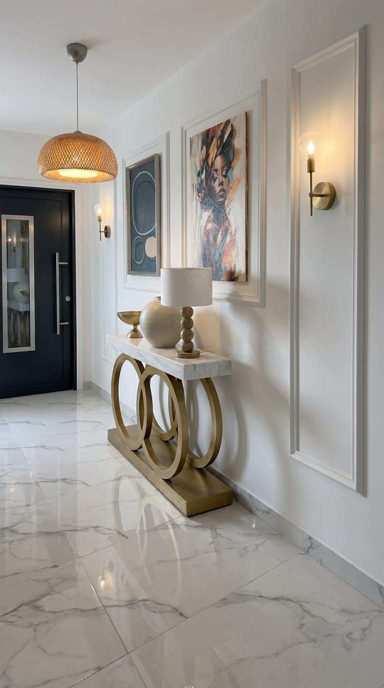 Contemporary hall