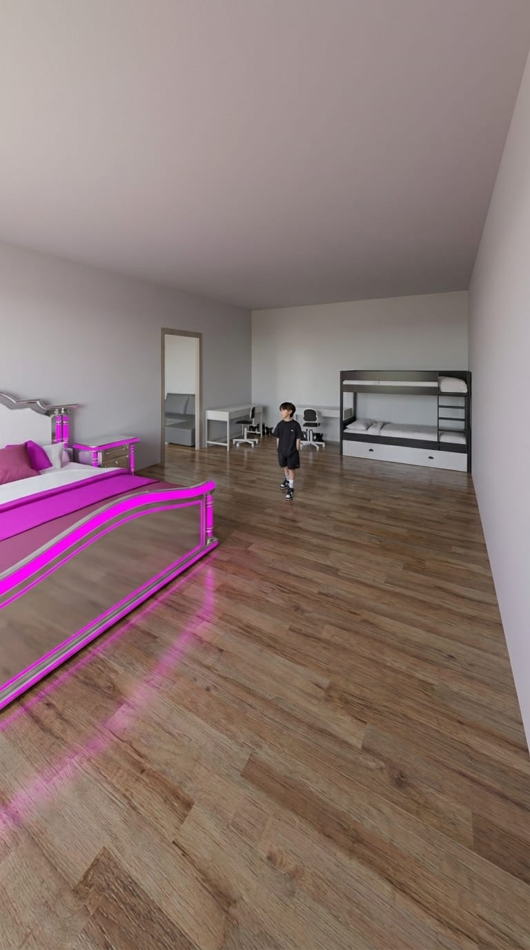 Contemporary bedroom