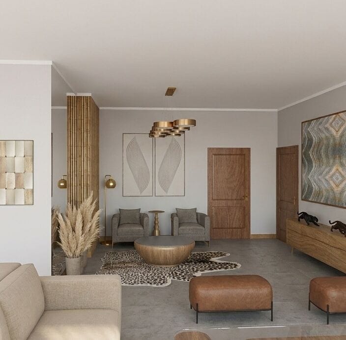 Traditional living room